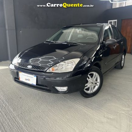 FORD   FOCUS SEDAN 1.61.6 FLEX 8V16V 4P MEC.   PRETO 2008 1.6 FLEX