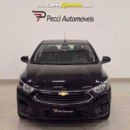 CHEVROLET   PRISMA SED. LT 1.4 8V FLEXPOWER 4P   PRETO 2019 1.4 FLEX