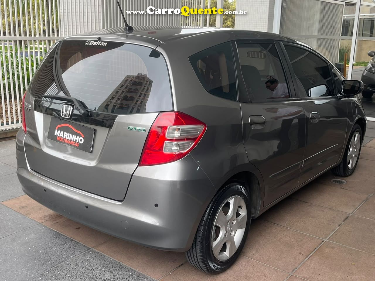 HONDA   FIT LXL AUTOMATICO COMPLETO DE FABRICA BAIXA KM BOM ESTADO   CINZA 2009 1.4 FLEX - Loja