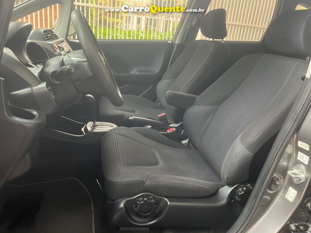 HONDA   FIT LXL AUTOMATICO COMPLETO DE FABRICA BAIXA KM BOM ESTADO   CINZA 2009 1.4 FLEX - Loja