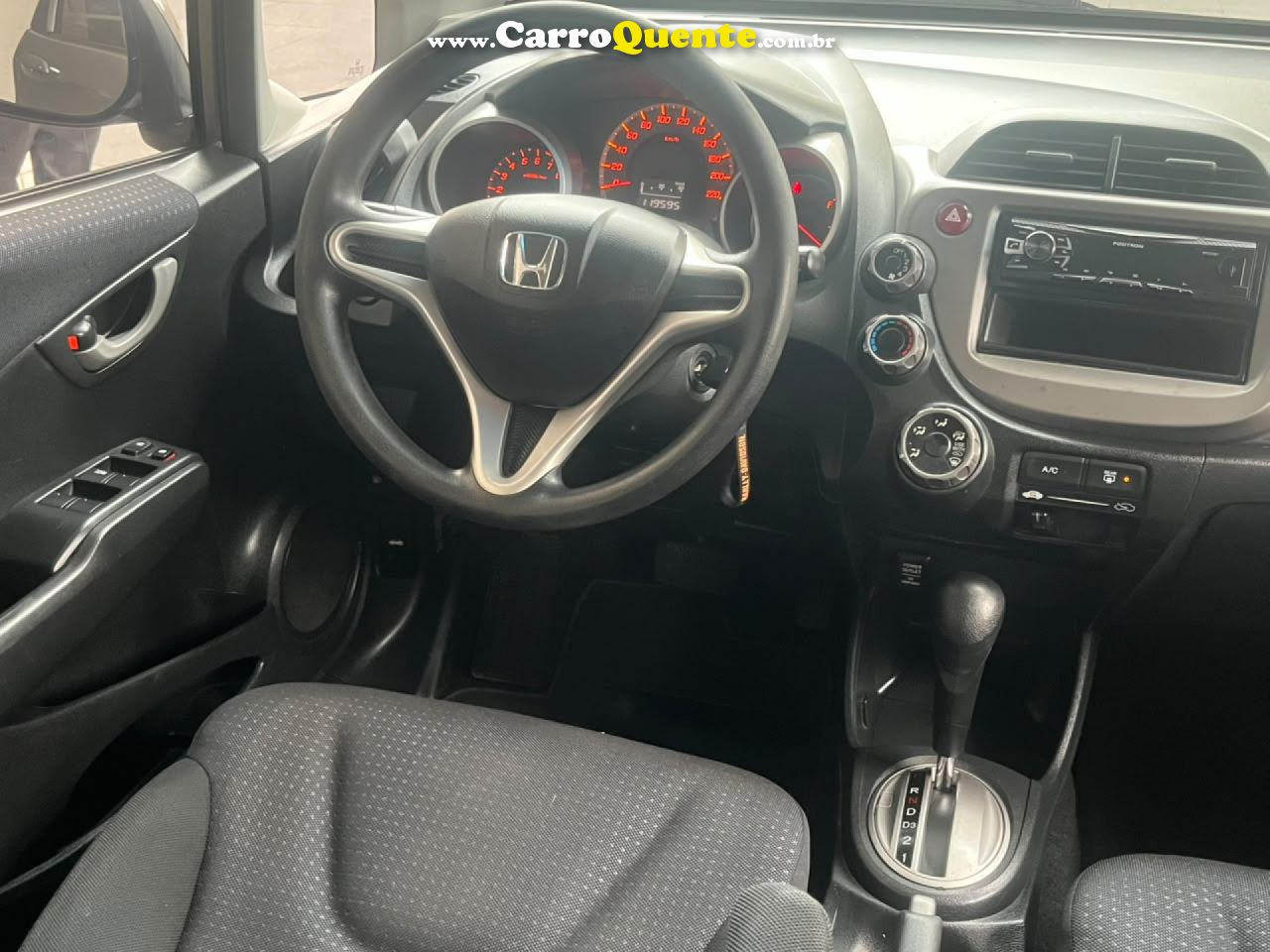 HONDA   FIT LXL AUTOMATICO COMPLETO DE FABRICA BAIXA KM BOM ESTADO   CINZA 2009 1.4 FLEX - Loja