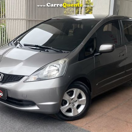 HONDA   FIT LXL AUTOMATICO COMPLETO DE FABRICA BAIXA KM BOM ESTADO   CINZA 2009 1.4 FLEX