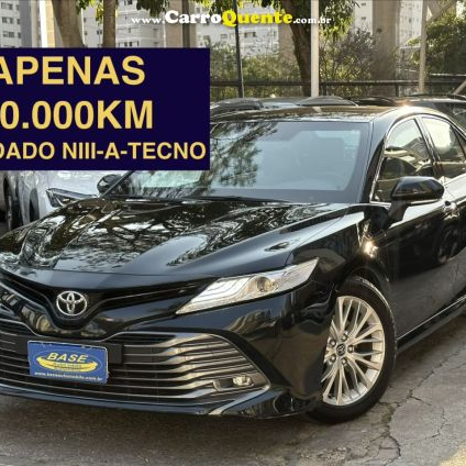 TOYOTA   CAMRY XLE 3.5 24V AUT.   PRETO 2018 3.5 V6 GASOLINA