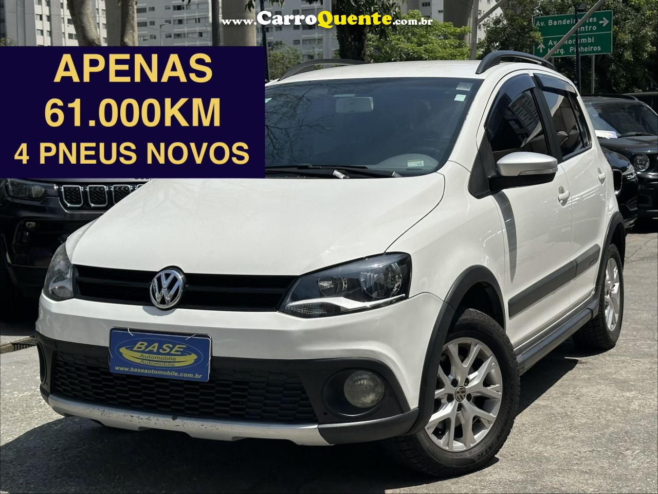VOLKSWAGEN   CROSSFOX 1.6 MI TOTAL FLEX 8V 5P   BRANCO 2014 1.6 8V FLEX - Loja