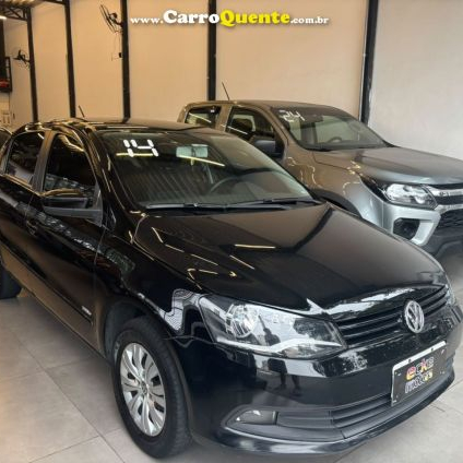 VOLKSWAGEN   VOYAGE TREND 1.6 MI TOTAL FLEX 8V 4P   PRETO 2014 1.6 FLEX