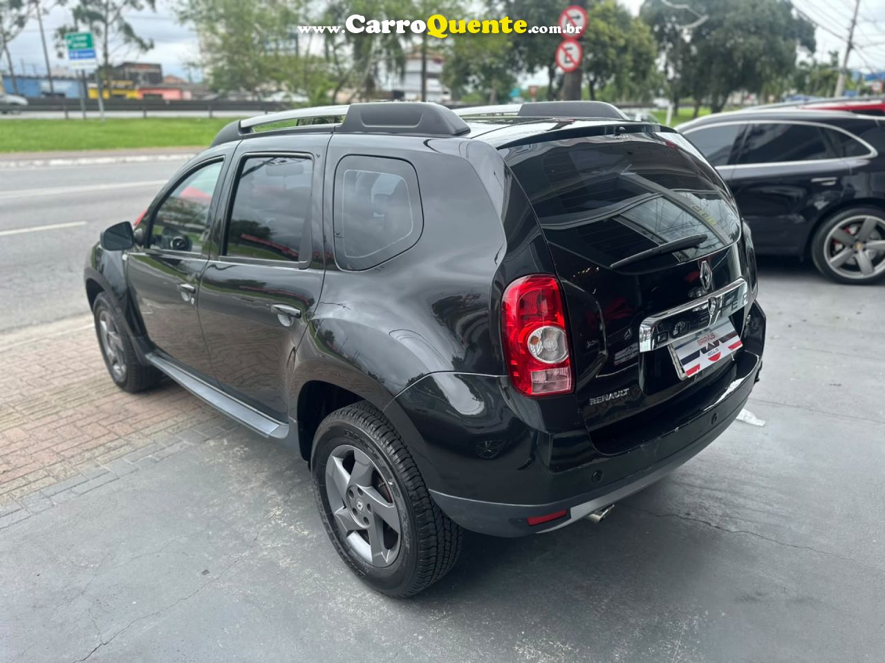 RENAULT   DUSTER DYNAMIQUE 4X4 2.0 HI-FLEX 16V MEC   PRETO 2013 2.0 FLEX - Loja