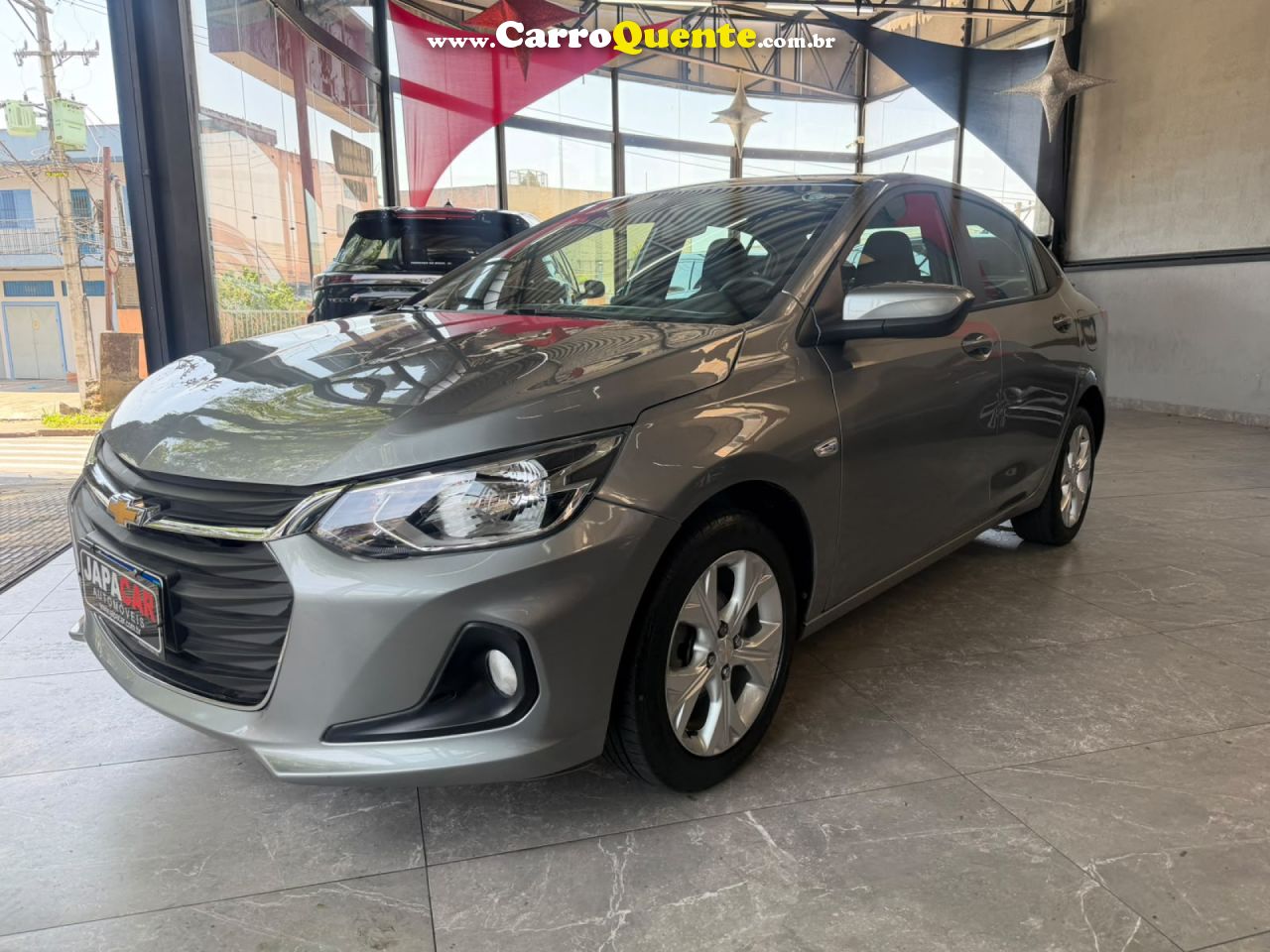 CHEVROLET   ONIX SEDAN PLUS LTZ 1.0 12V TB FLEX AUT.   PRATA 2024 1.0 FLEX - Loja