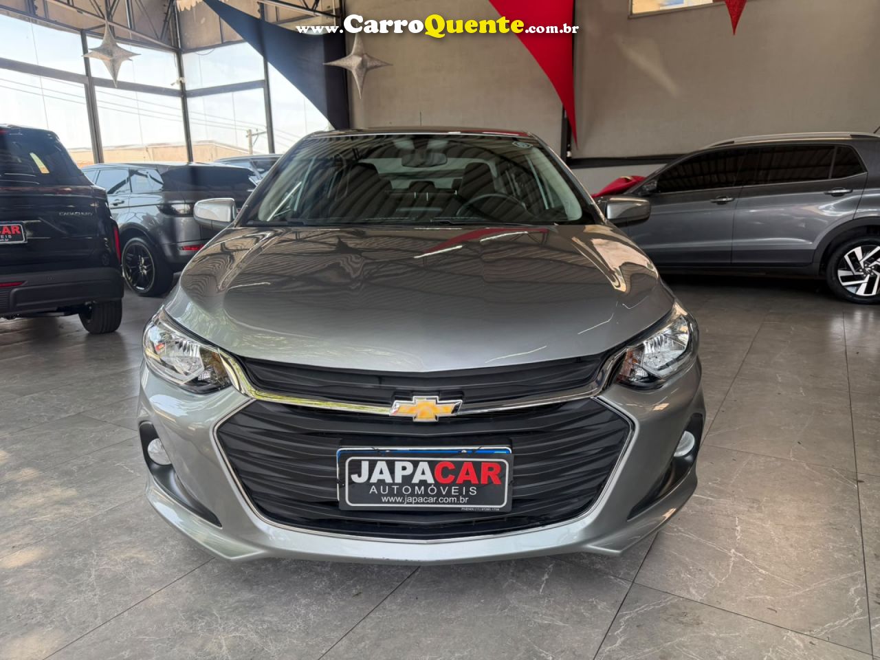 CHEVROLET   ONIX SEDAN PLUS LTZ 1.0 12V TB FLEX AUT.   PRATA 2024 1.0 FLEX - Loja