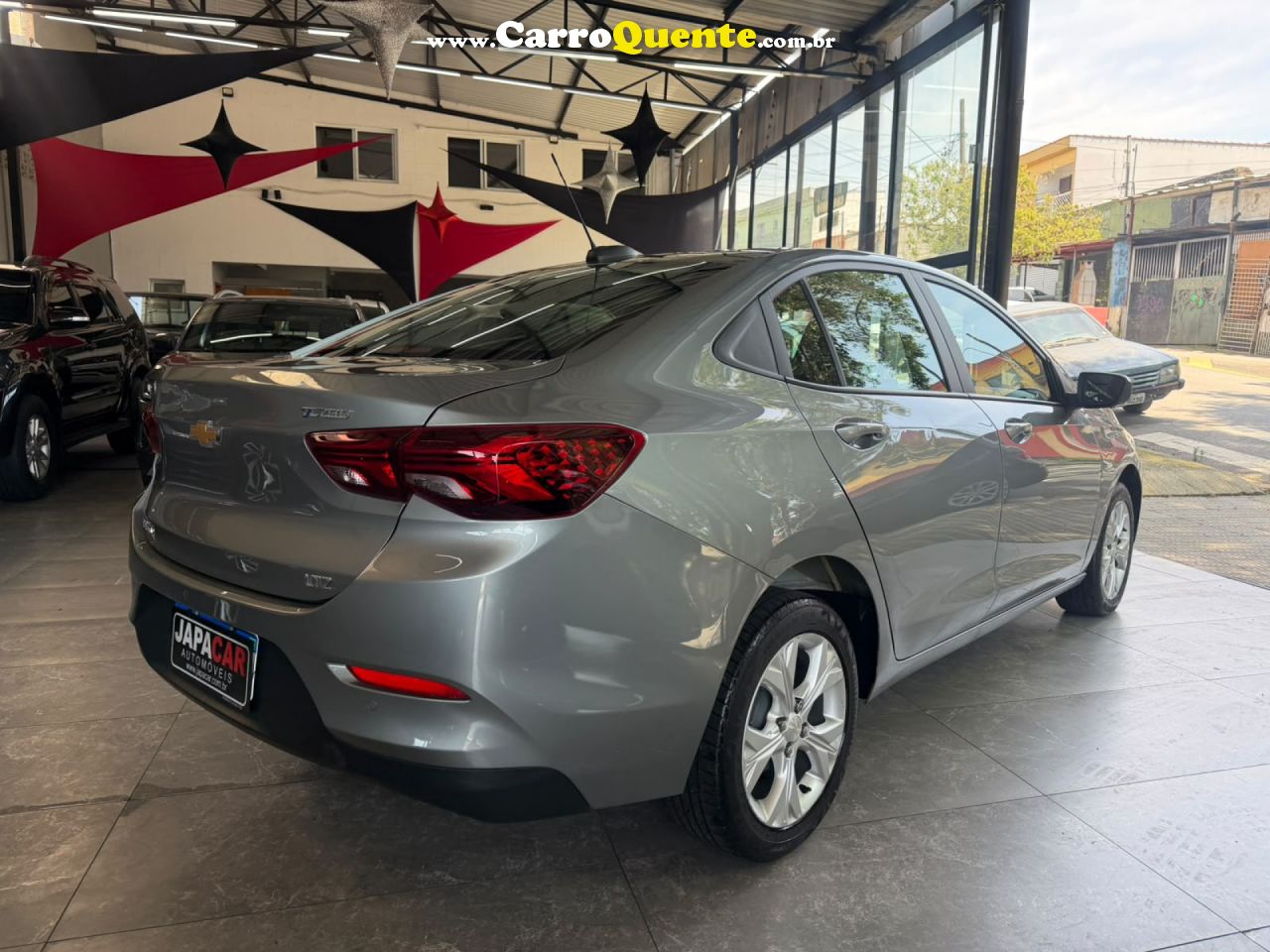 CHEVROLET   ONIX SEDAN PLUS LTZ 1.0 12V TB FLEX AUT.   PRATA 2024 1.0 FLEX - Loja