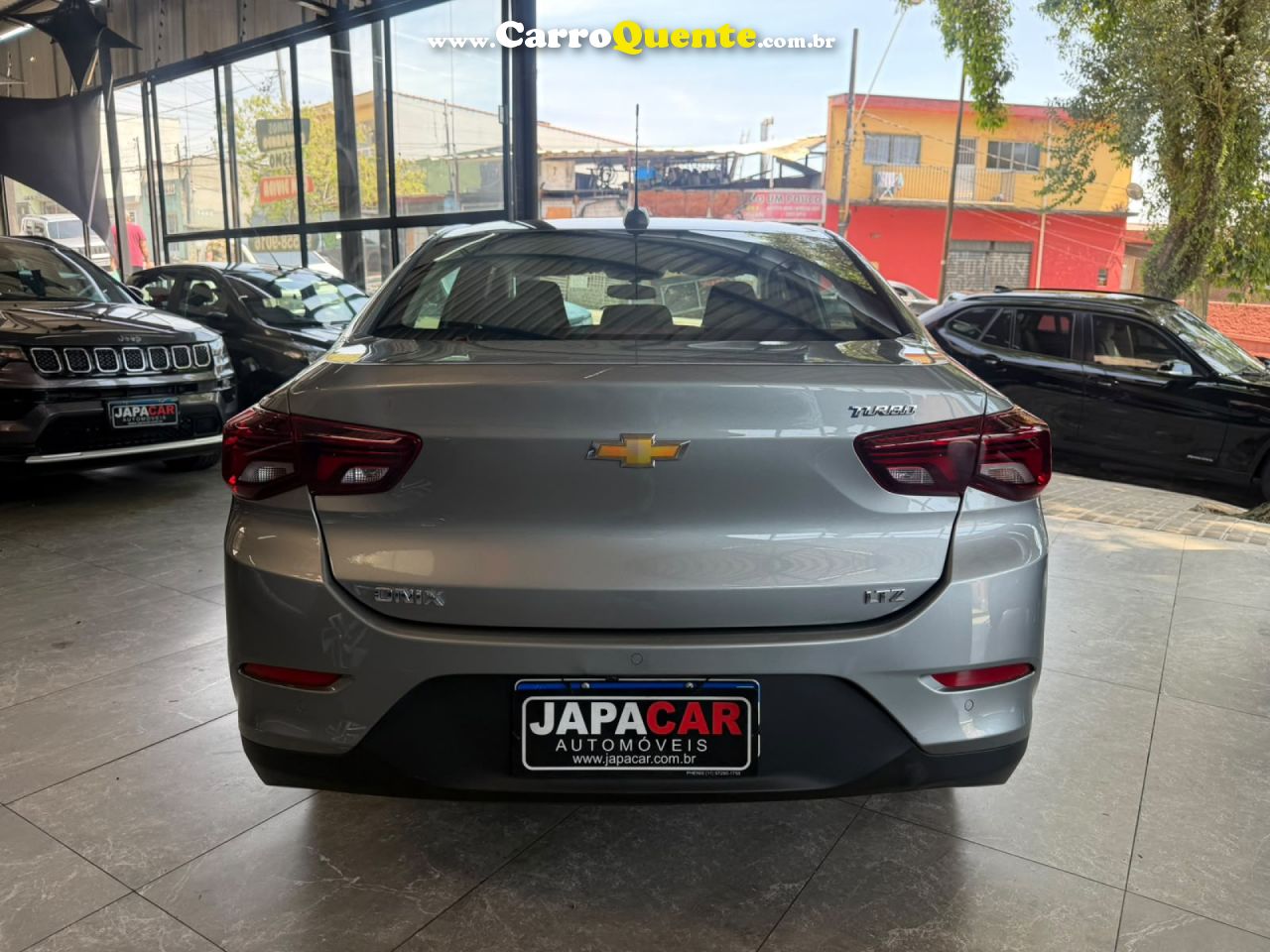 CHEVROLET   ONIX SEDAN PLUS LTZ 1.0 12V TB FLEX AUT.   PRATA 2024 1.0 FLEX - Loja