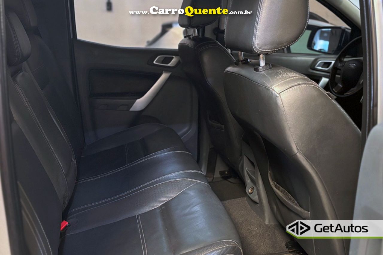 FORD   RANGER LIMITED 3.2 20V 4X4 CD AUT. DIES.   PRATA 2014 3.2 DIESEL - Loja