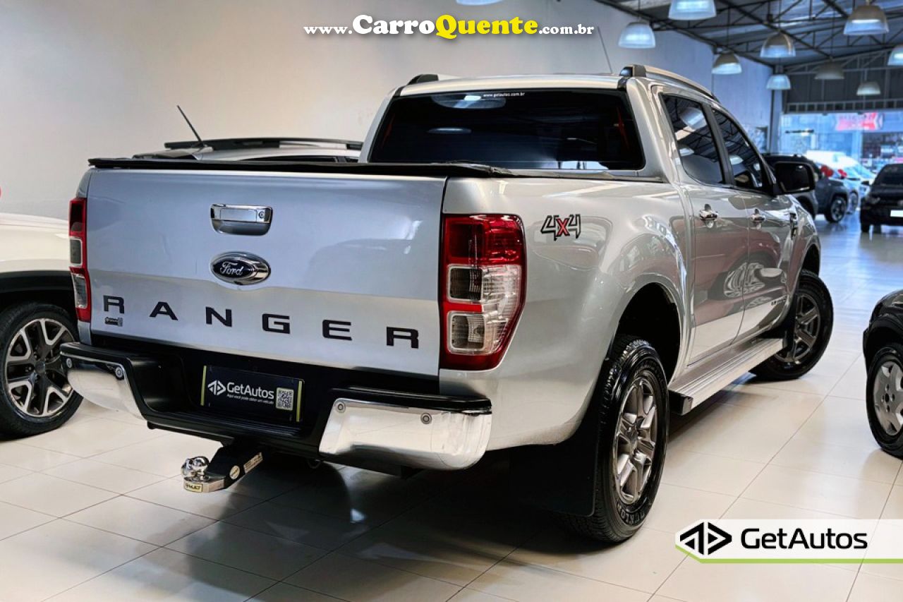 FORD   RANGER LIMITED 3.2 20V 4X4 CD AUT. DIES.   PRATA 2014 3.2 DIESEL - Loja