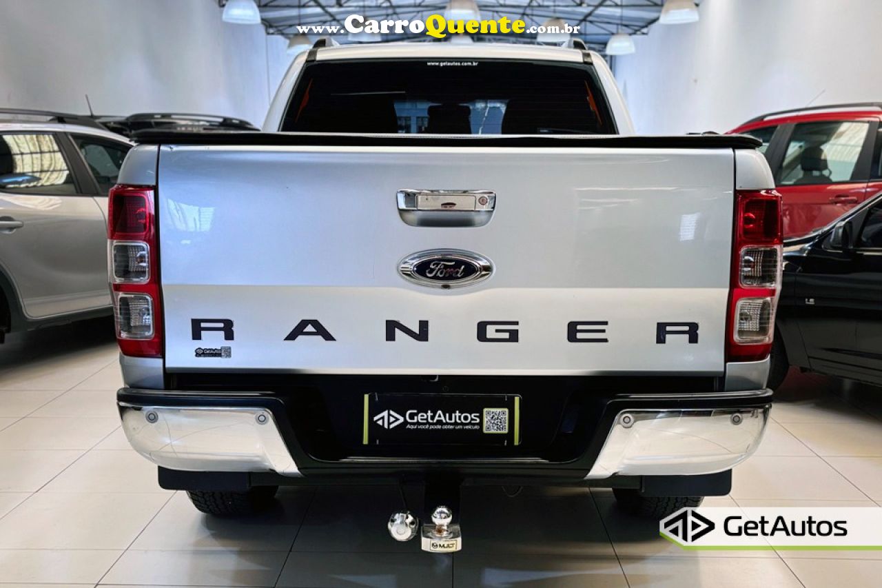 FORD   RANGER LIMITED 3.2 20V 4X4 CD AUT. DIES.   PRATA 2014 3.2 DIESEL - Loja