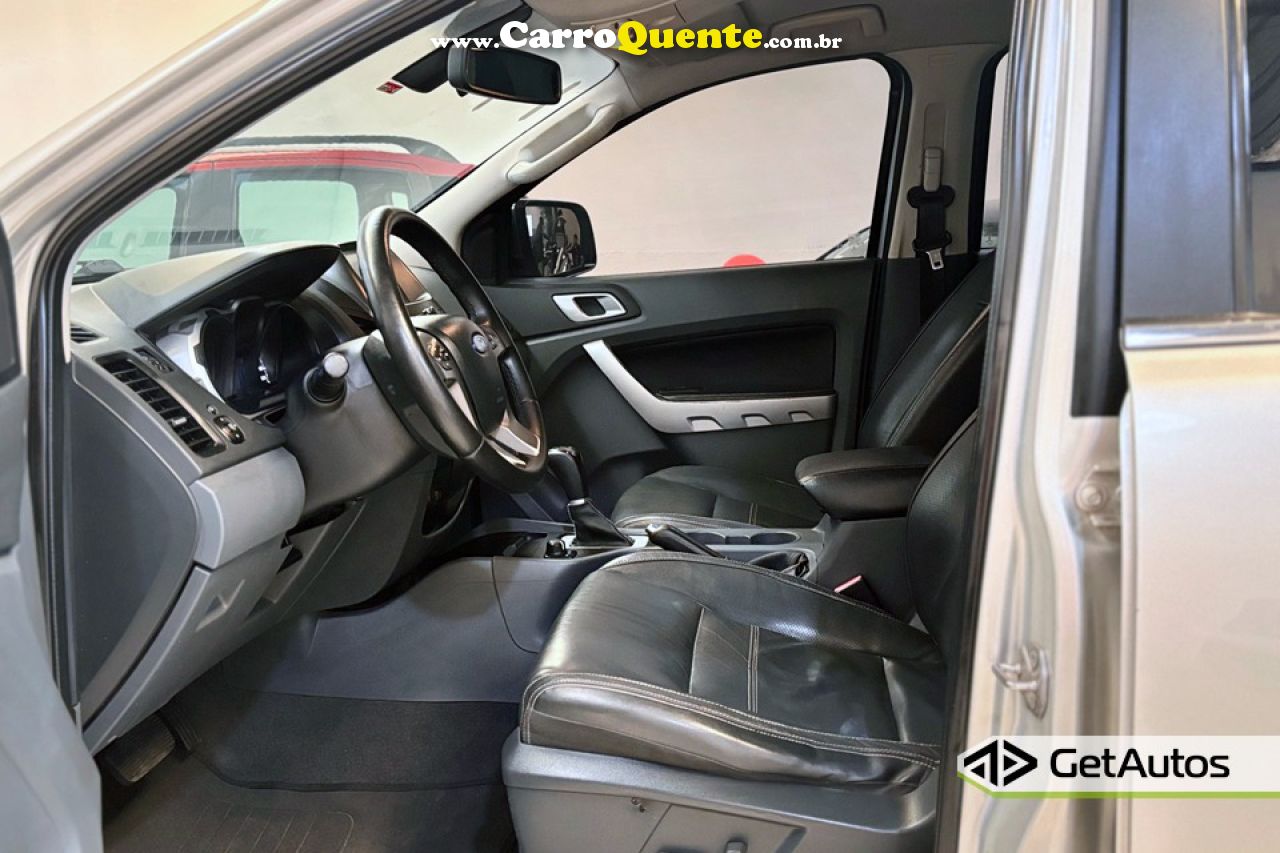 FORD   RANGER LIMITED 3.2 20V 4X4 CD AUT. DIES.   PRATA 2014 3.2 DIESEL - Loja