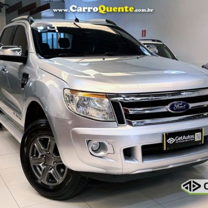 FORD   RANGER LIMITED 3.2 20V 4X4 CD AUT. DIES.   PRATA 2014 3.2 DIESEL