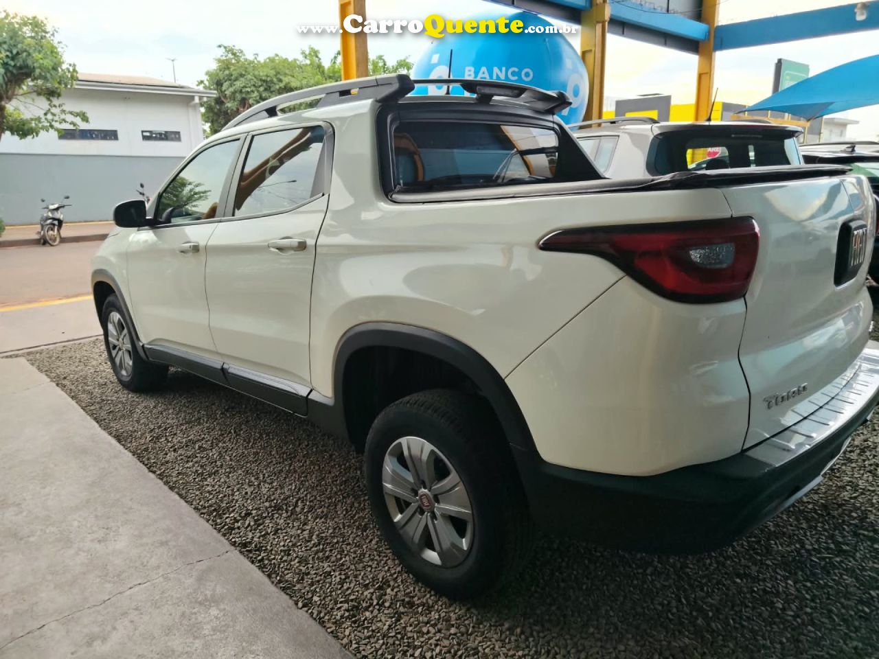 FIAT   TORO FREEDOM 1.8 16V FLEX AUT.   BRANCO 2020 1.8 FLEX - Loja