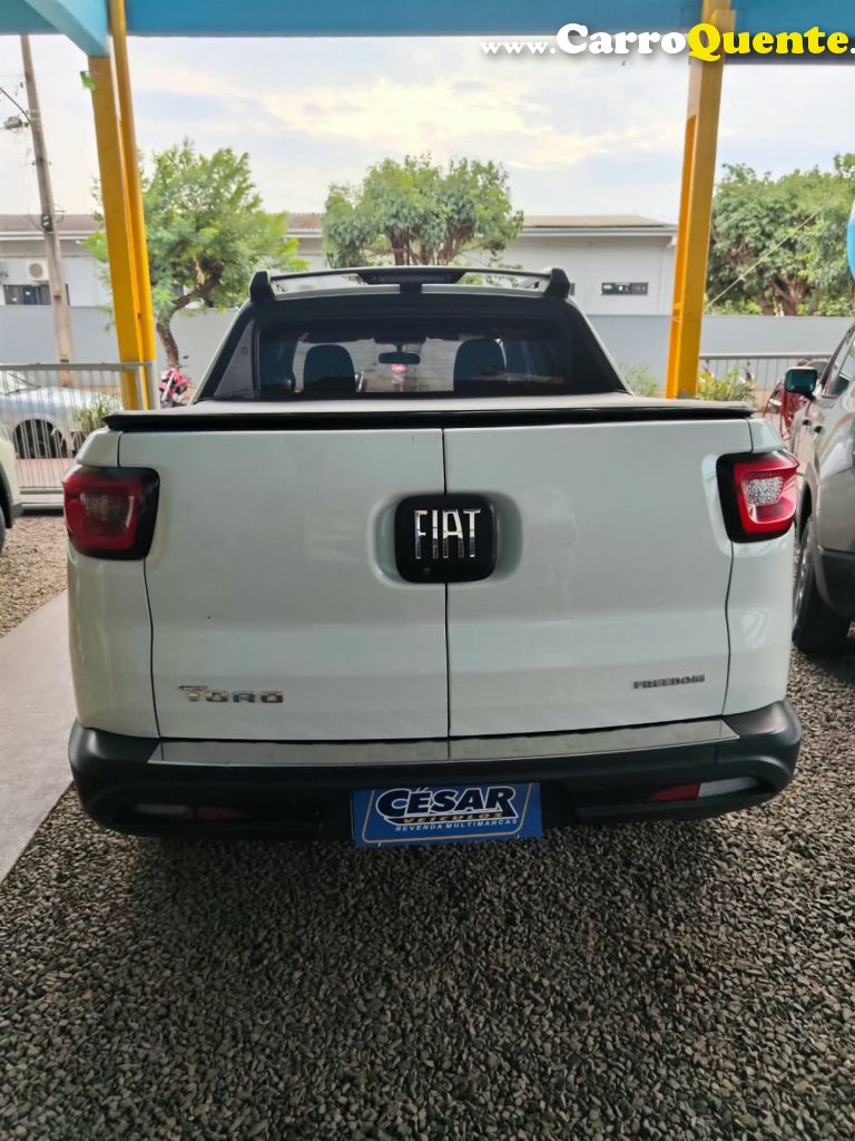 FIAT   TORO FREEDOM 1.8 16V FLEX AUT.   BRANCO 2020 1.8 FLEX - Loja