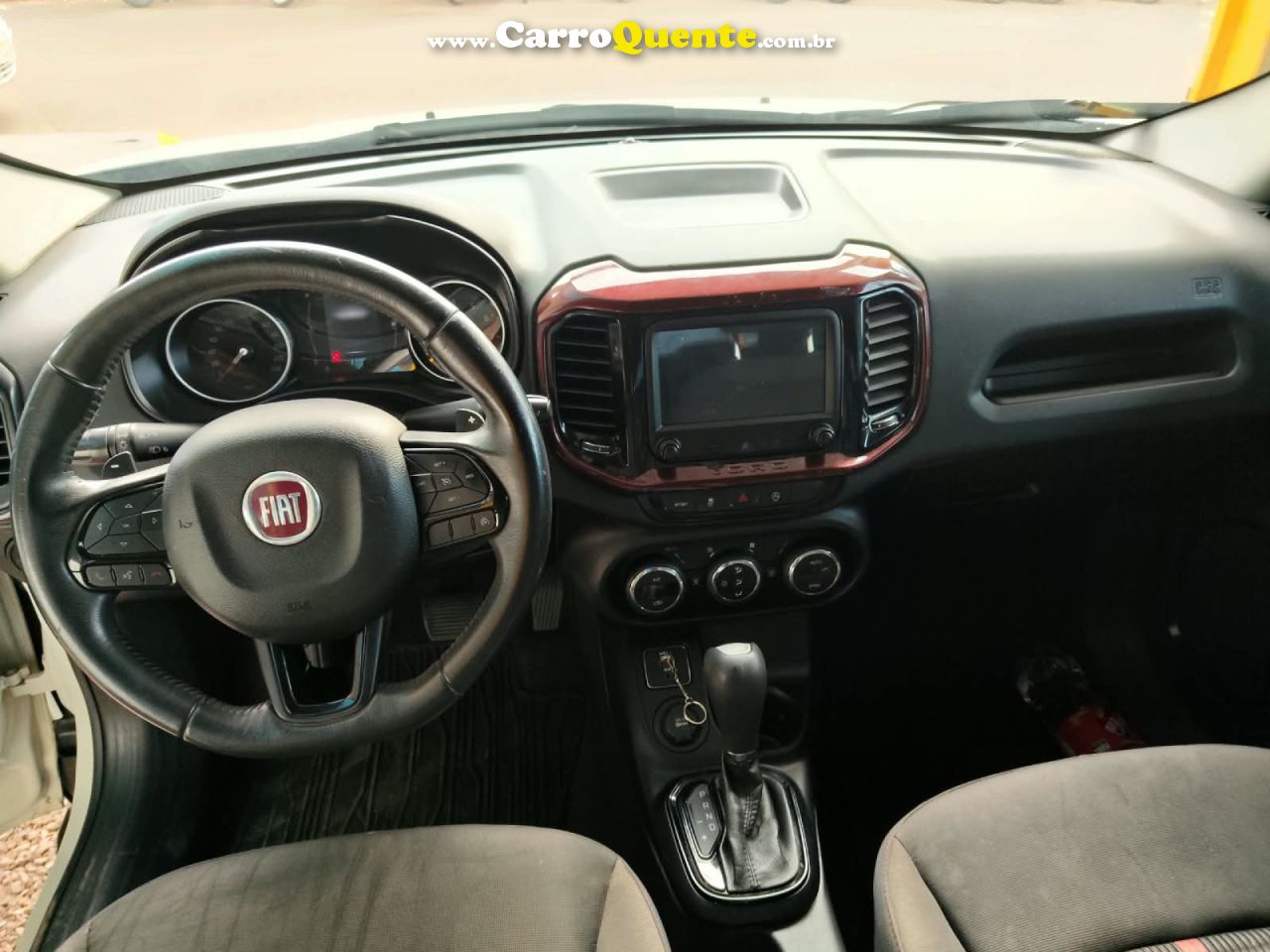 FIAT   TORO FREEDOM 1.8 16V FLEX AUT.   BRANCO 2020 1.8 FLEX - Loja
