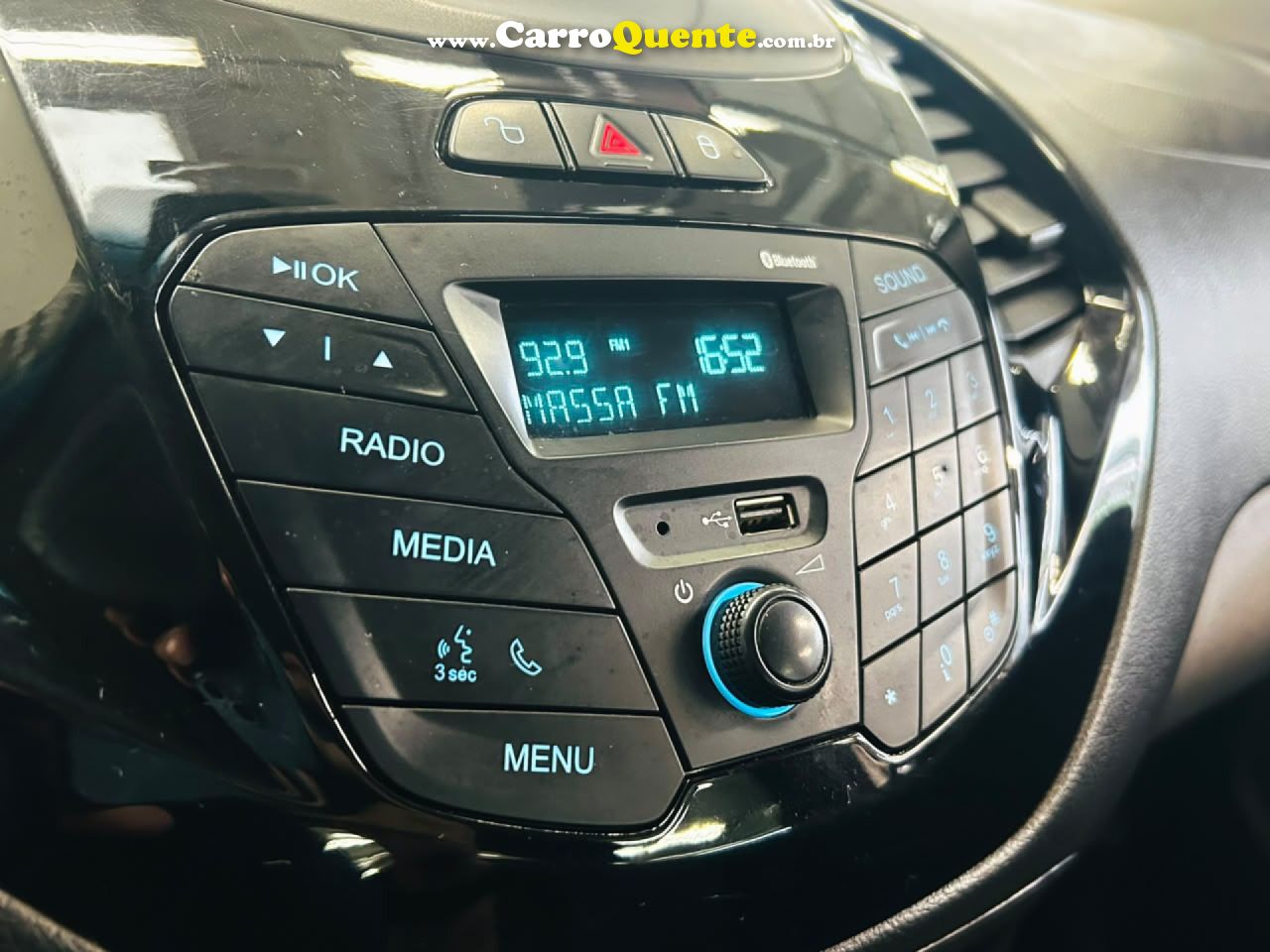 FORD   KA 1.5 SESE PLUS 16V FLEX 5P   PRATA 2018 1.5 FLEX - Loja