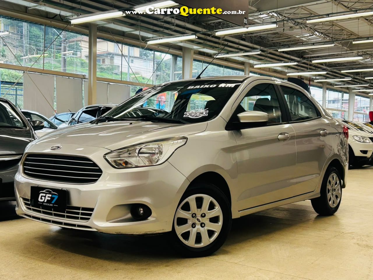FORD   KA 1.5 SESE PLUS 16V FLEX 5P   PRATA 2018 1.5 FLEX - Loja