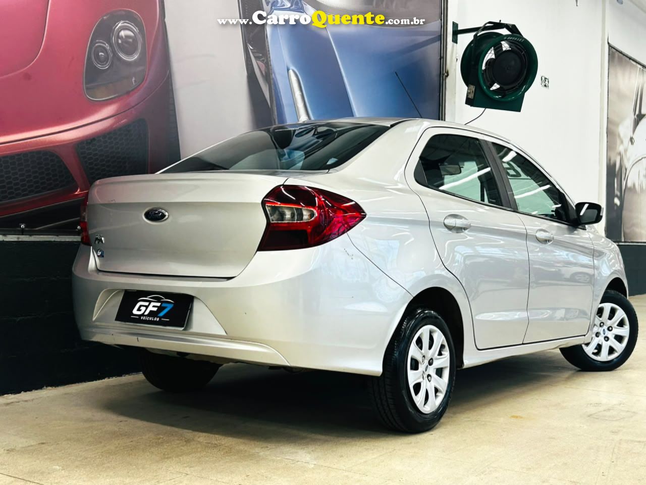 FORD   KA 1.5 SESE PLUS 16V FLEX 5P   PRATA 2018 1.5 FLEX - Loja