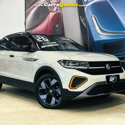 VOLKSWAGEN   T CROSS EXTREME TSI   CINZA 2026 1.4 FLEX