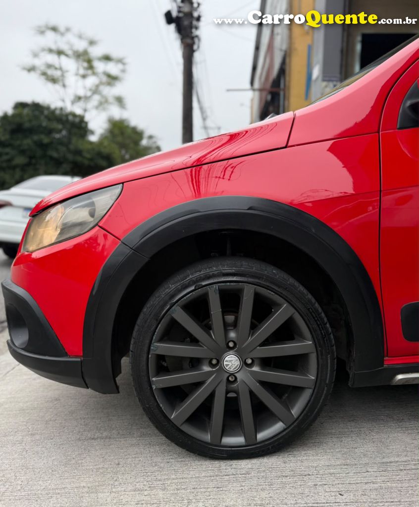 VOLKSWAGEN   SAVEIRO CROSS 1.6 MI TOTAL FLEX 8V CE   VERMELHO 2012 1.6 FLEX - Loja