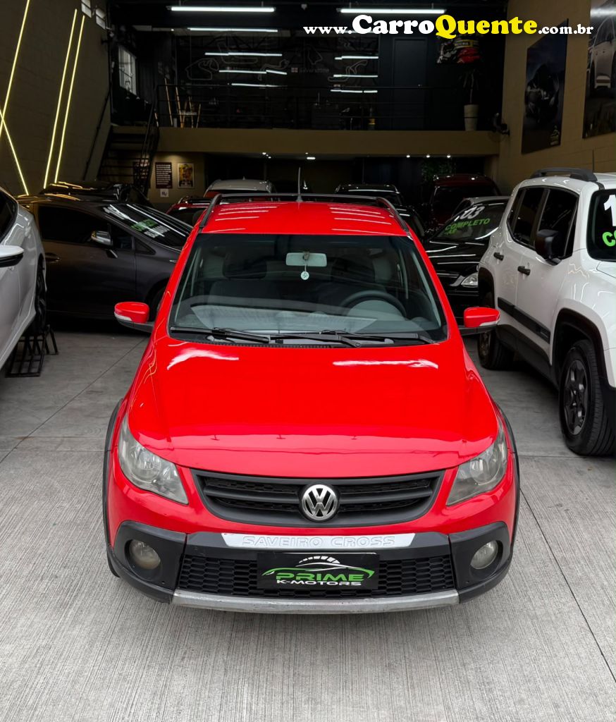 VOLKSWAGEN   SAVEIRO CROSS 1.6 MI TOTAL FLEX 8V CE   VERMELHO 2012 1.6 FLEX - Loja
