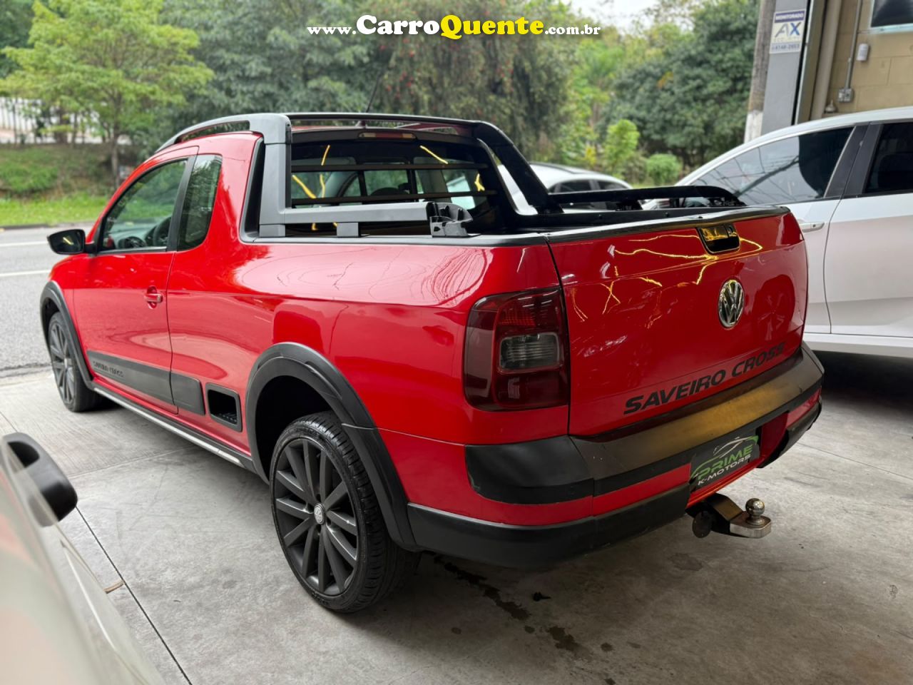 VOLKSWAGEN   SAVEIRO CROSS 1.6 MI TOTAL FLEX 8V CE   VERMELHO 2012 1.6 FLEX - Loja