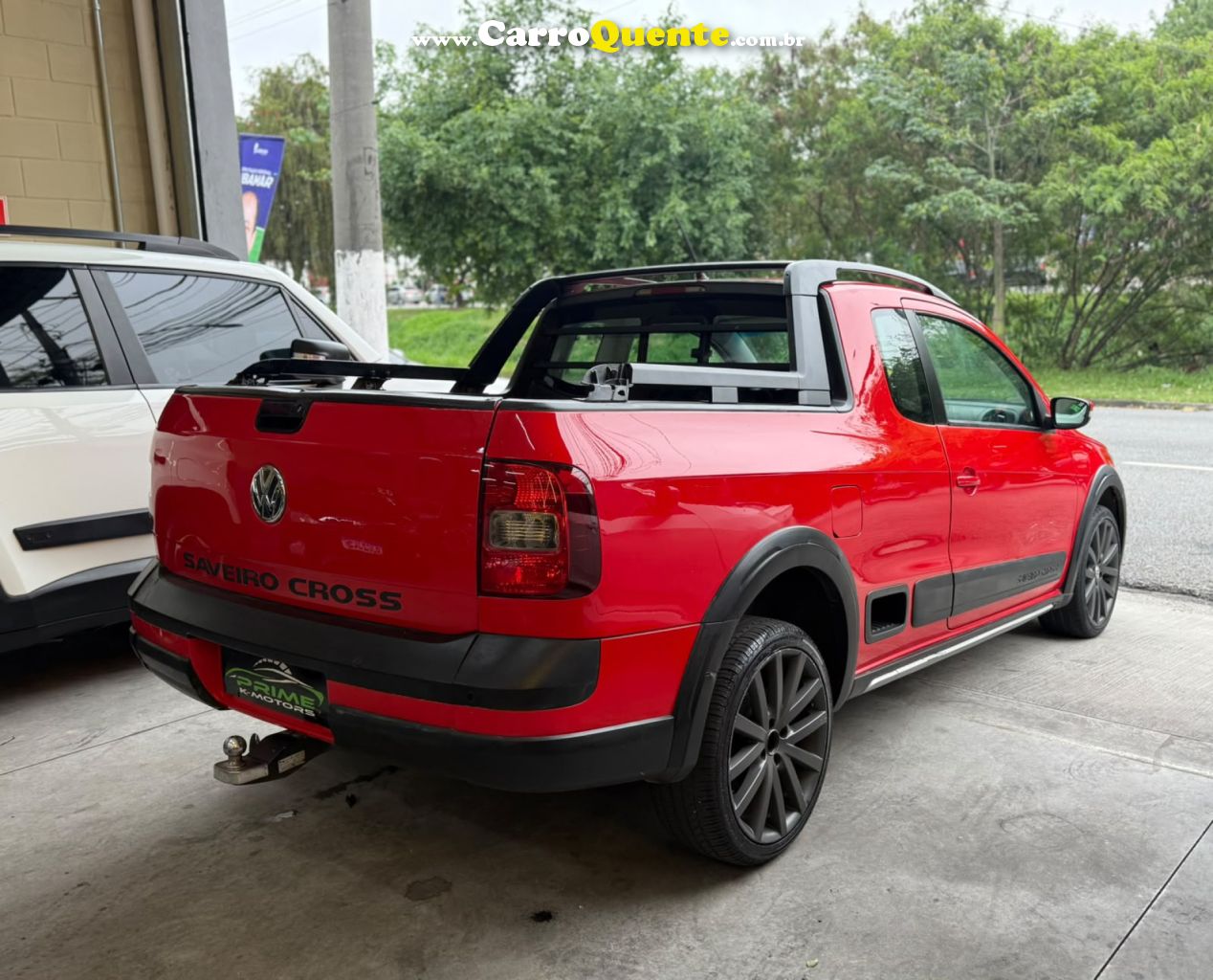 VOLKSWAGEN   SAVEIRO CROSS 1.6 MI TOTAL FLEX 8V CE   VERMELHO 2012 1.6 FLEX - Loja