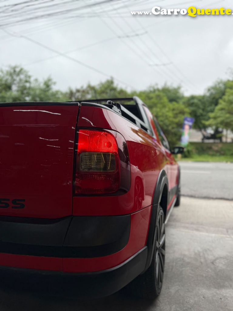 VOLKSWAGEN   SAVEIRO CROSS 1.6 MI TOTAL FLEX 8V CE   VERMELHO 2012 1.6 FLEX - Loja