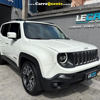 JEEP   RENEGADE LONGITUDE 1.8 4X2 FLEX 16V AUT.   BRANCO 2021 1.8 FLEX