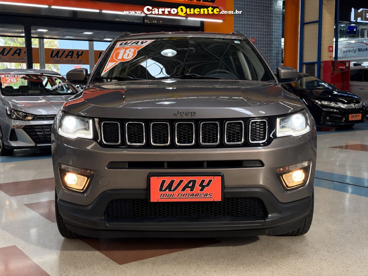 JEEP COMPASS 2.0 16V LONGITUDE 2018 - Loja