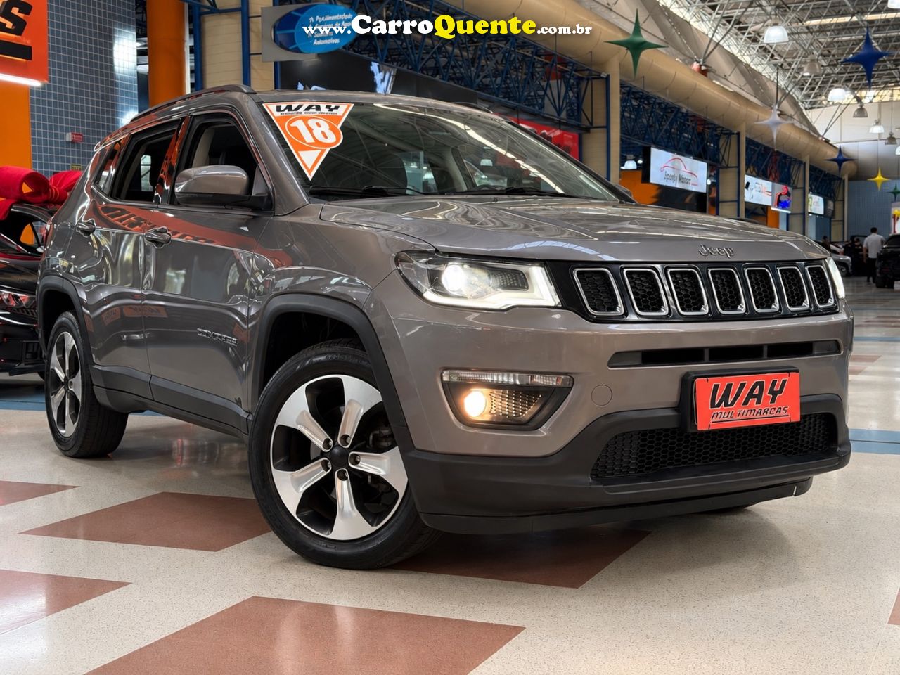JEEP COMPASS 2.0 16V LONGITUDE 2018 - Loja