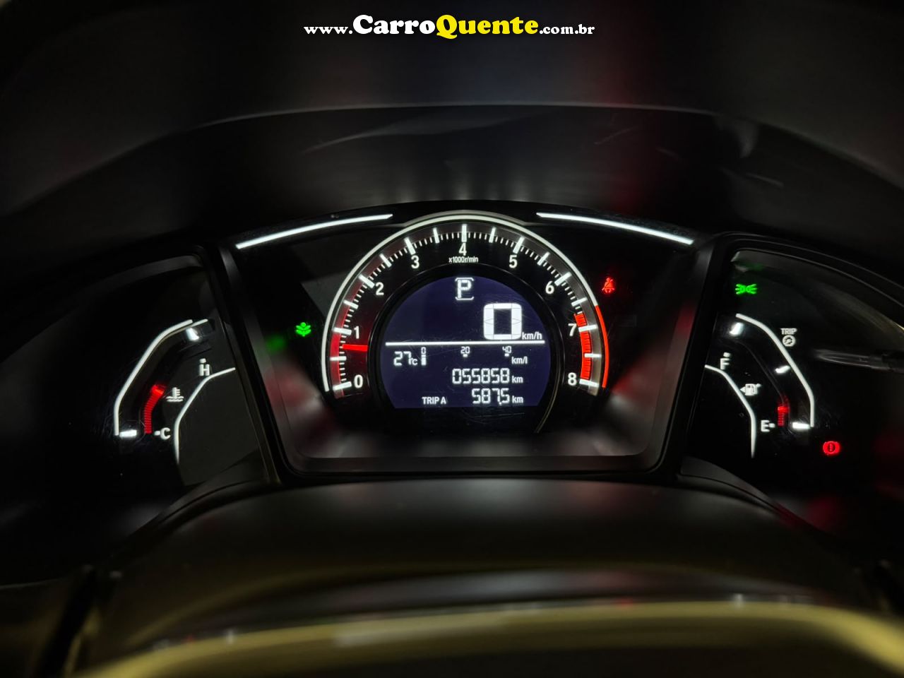 HONDA CIVIC 2.0 16V ONE LX 2021 - Loja