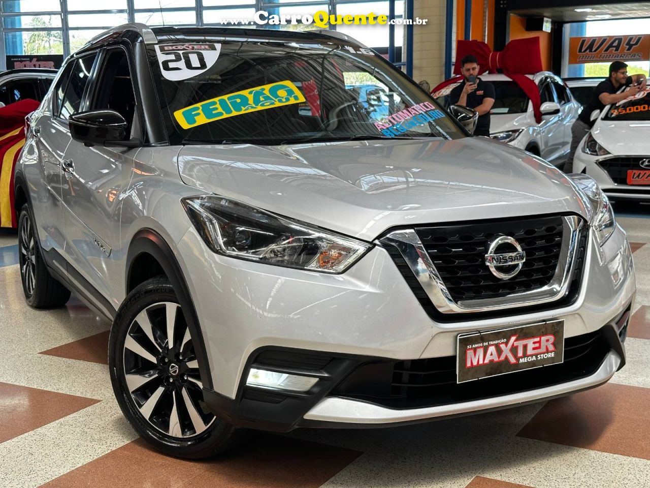 NISSAN KICKS 1.6 16V S 2020 - Loja