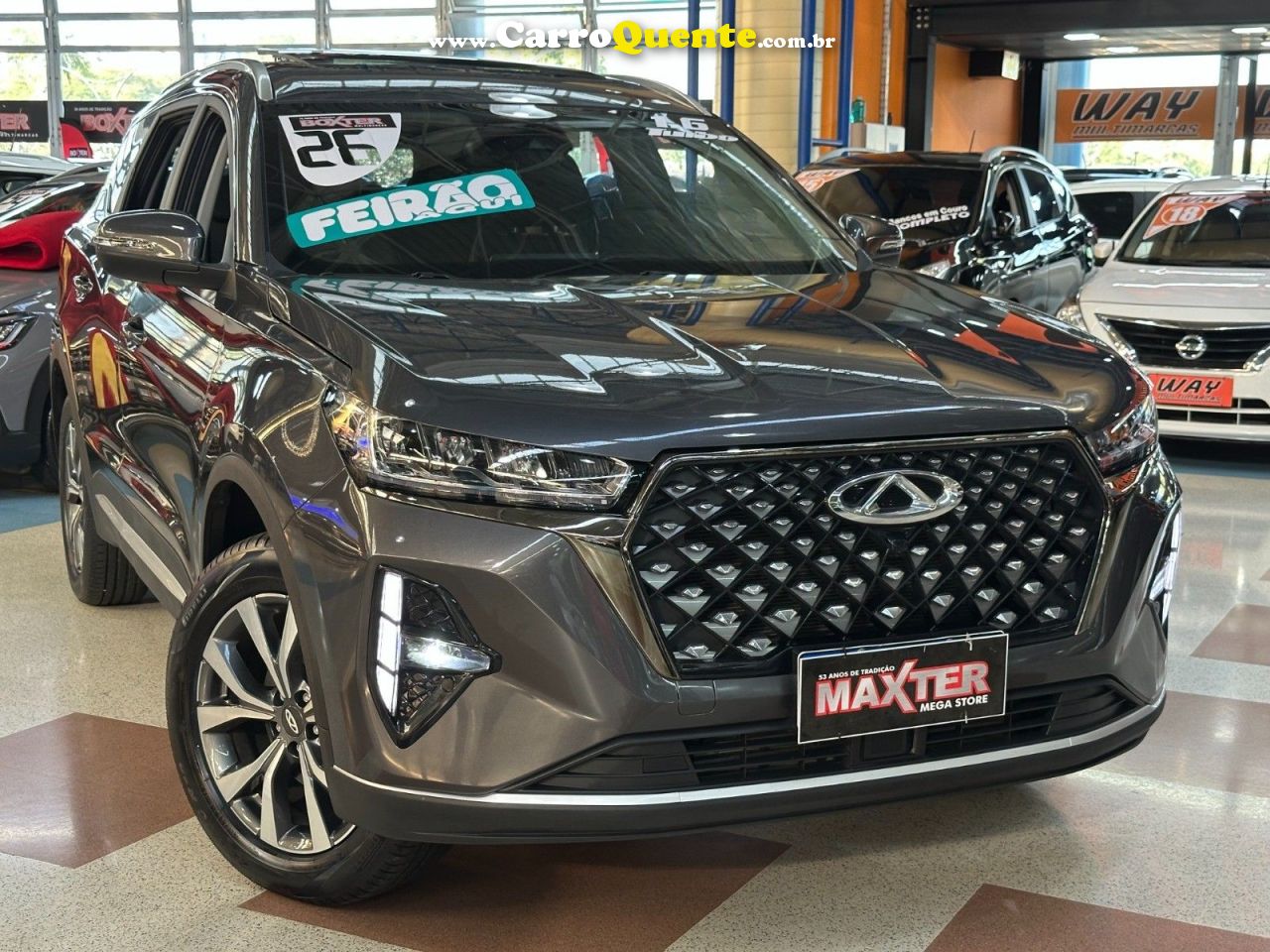 CHERY TIGGO 7 PRO 1.6 TGDI MAX DRIVE DCT 2026 - Loja
