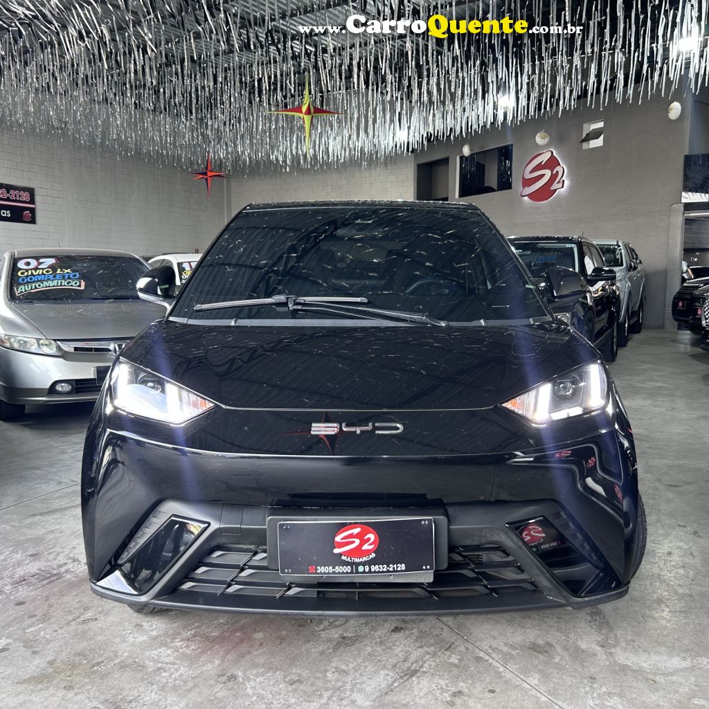 BYD   DOLPHIN MINI (ELÉTRICO)   PRETO 2024 eletrico ELÉTRICO - Loja