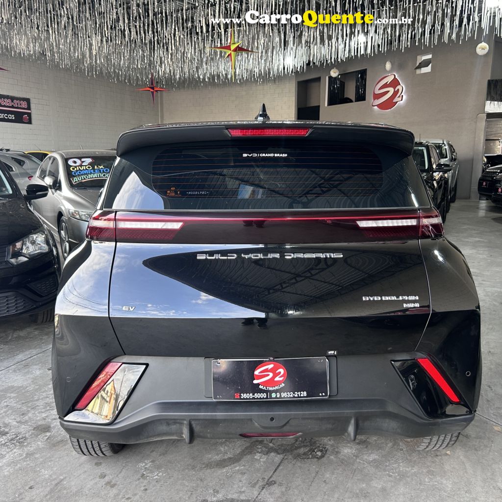 BYD   DOLPHIN MINI (ELÉTRICO)   PRETO 2024 eletrico ELÉTRICO - Loja