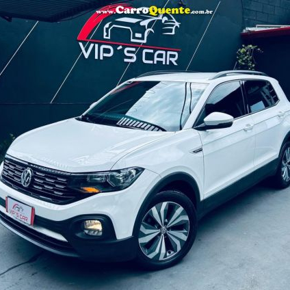 VOLKSWAGEN   T-CROSS COMFORTLINE 1.0 TSI FLEX 5P AUT.   BRANCO 2020 1.0 FLEX