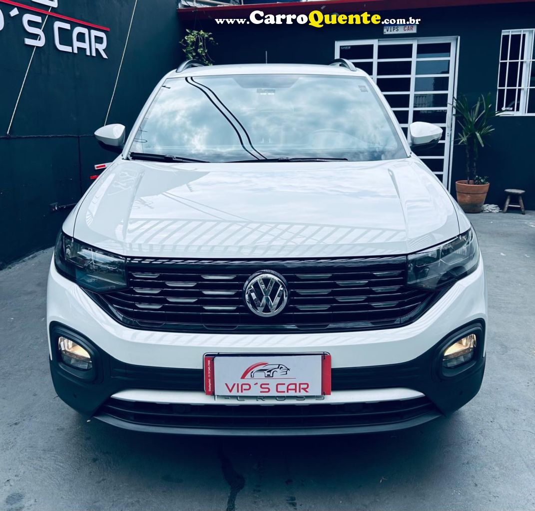 VOLKSWAGEN   T-CROSS COMFORTLINE 1.0 TSI FLEX 5P AUT.   BRANCO 2020 1.0 FLEX - Loja