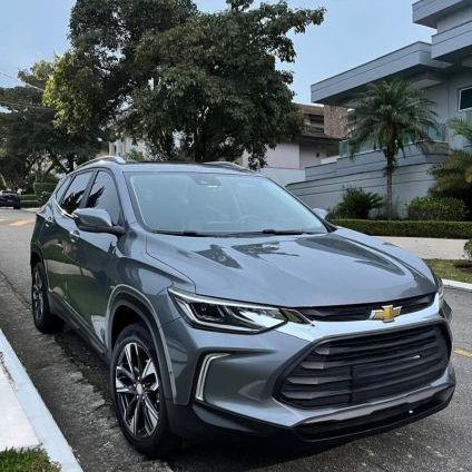 CHEVROLET   TRACKER PREMIER 1.2 TURBO 12V FLEX AUT.   CINZA 2023 1.2 FLEX