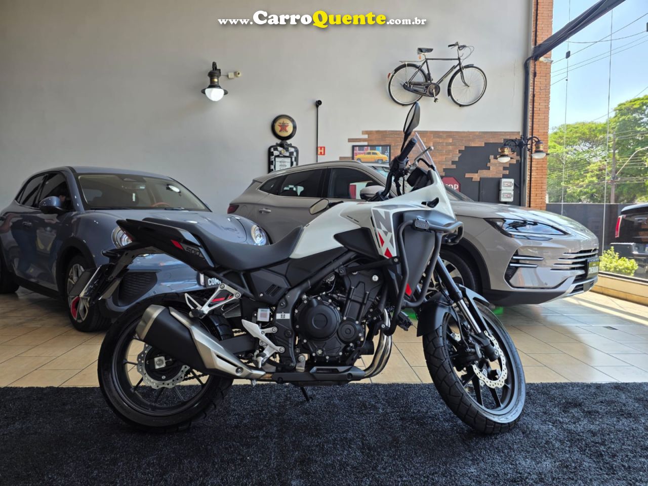 HONDA   NX 500   BRANCO 2026 471CC GASOLINA - Loja
