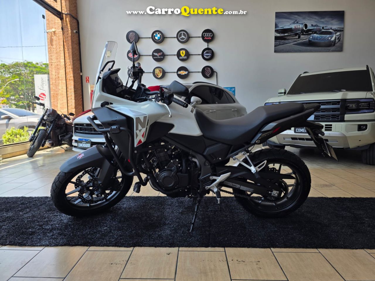 HONDA   NX 500   BRANCO 2026 471CC GASOLINA - Loja