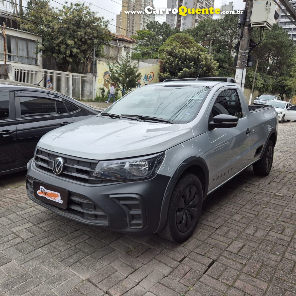 VOLKSWAGEN   SAVEIRO ROBUST 1.6 TOTAL FLEX 16V    PRATA 2026 1.6 FLEX - Loja