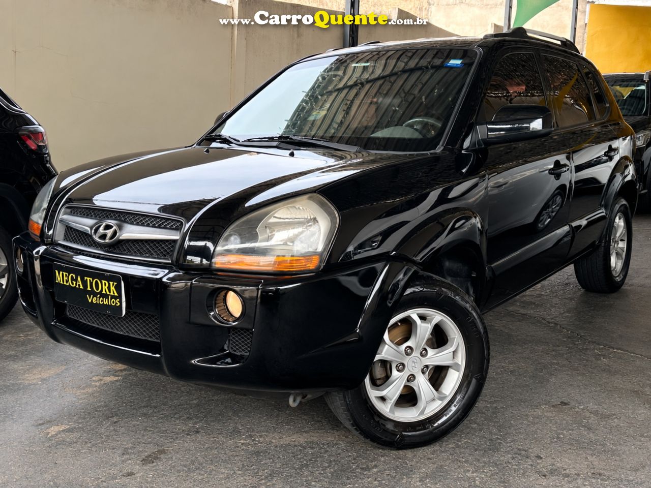 HYUNDAI   TUCSON 2.0 16V AUT.   PRETO 2009 2.0 GASOLINA - Loja