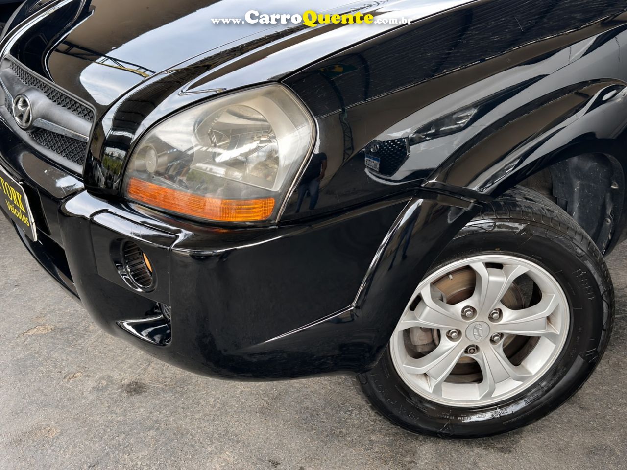 HYUNDAI   TUCSON 2.0 16V AUT.   PRETO 2009 2.0 GASOLINA - Loja