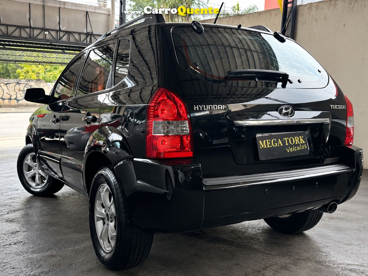 HYUNDAI   TUCSON 2.0 16V AUT.   PRETO 2009 2.0 GASOLINA - Loja