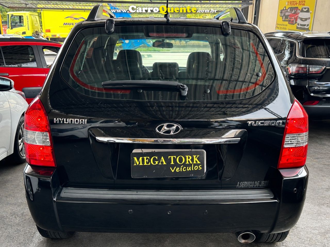 HYUNDAI   TUCSON 2.0 16V AUT.   PRETO 2009 2.0 GASOLINA - Loja