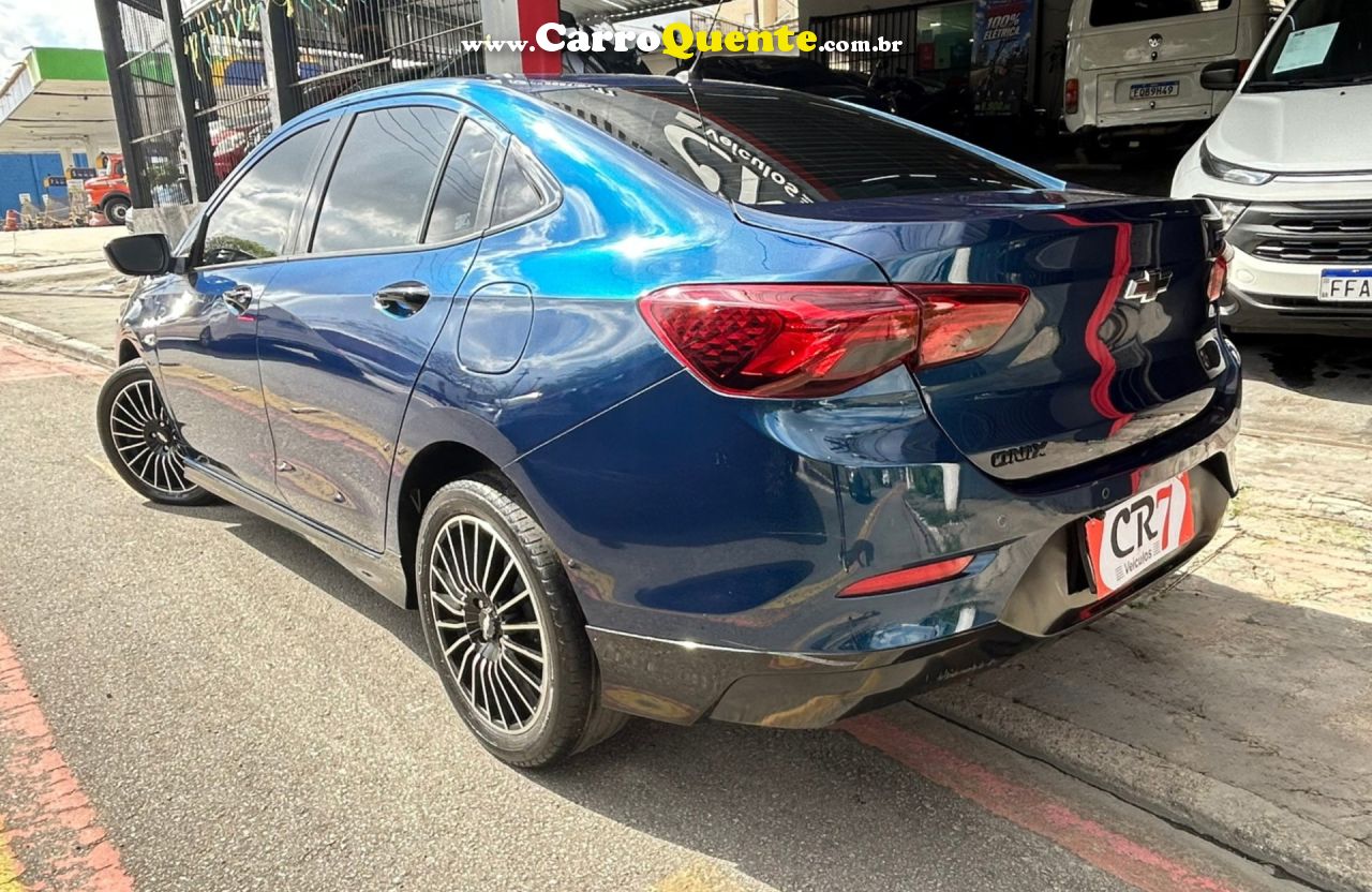 CHEVROLET   ONIX SEDAN PLUS LT 1.0 12V TB FLEX AUT.   AZUL 2021 1.0 FLEX - Loja